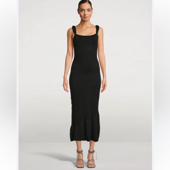 PH5 NESO BUBBLE 3D-BUBBLE RUCHED MAXI TANK DRESS SMALL - Picture 3 of 16